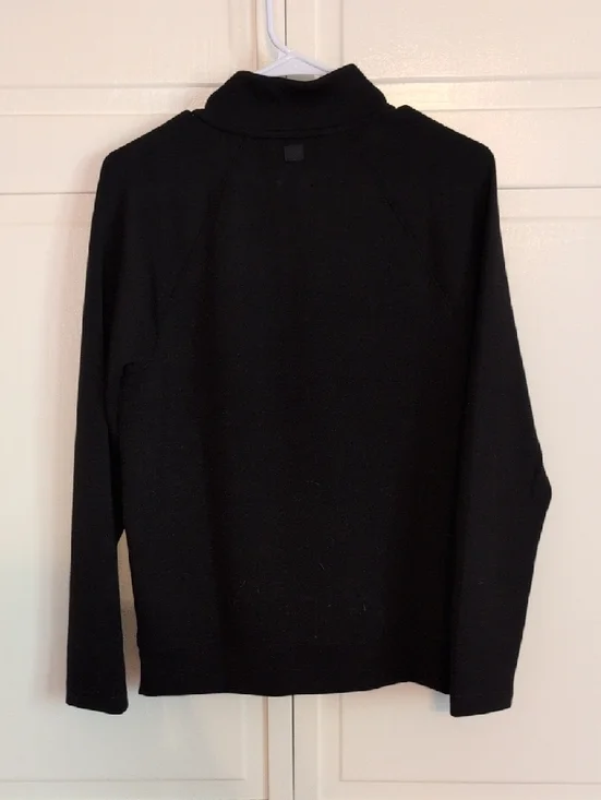 VSX By Victoria's Secret Women's Black Half-Zip Modal Blend Pullover Size M NWT - Picture 5 of 5